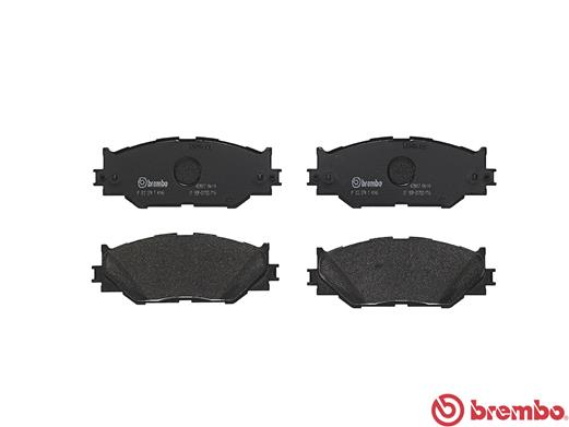 Brake Pad Set, disc brake - P 83 074 BREMBO
