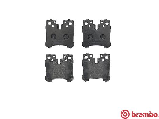 Brake Pad Set, disc brake - P 83 076 BREMBO