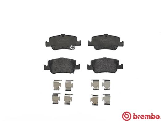 Комплект тормозных колодок, дисковый тормоз - P 83 080 BREMBO