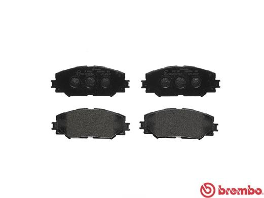 Brake Pad Set, disc brake - P 83 082 BREMBO
