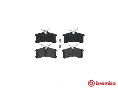 Brake Pad Set, disc brake - P 83 084 BREMBO