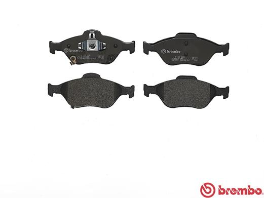 Brake Pad Set, disc brake - P 83 085 BREMBO
