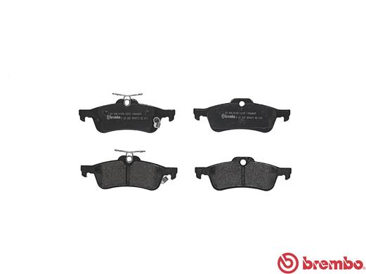 Brake Pad Set, disc brake - P 83 087 BREMBO