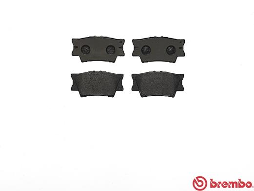 Brake Pad Set, disc brake - P 83 089 BREMBO