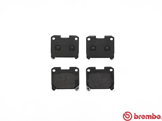 Brake Pad Set, disc brake - P 83 091 BREMBO