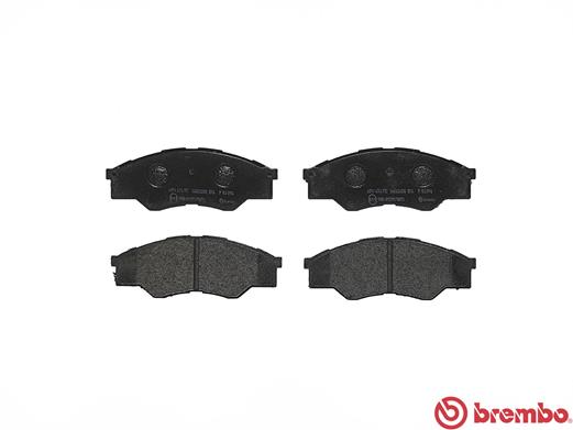 Brake Pad Set, disc brake - P 83 096 BREMBO