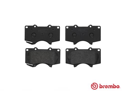 Brake Pad Set, disc brake - P 83 102 BREMBO