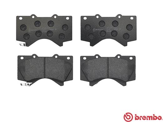 Brake Pad Set, disc brake - P 83 107 BREMBO