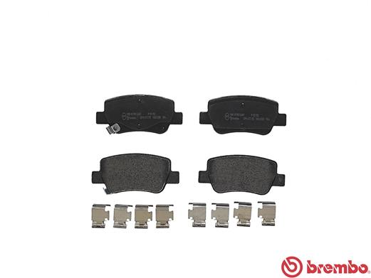 Brake Pad Set, disc brake - P 83 112 BREMBO