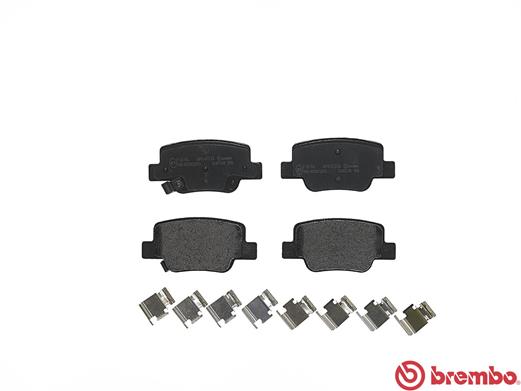Brake Pad Set, disc brake - P 83 114 BREMBO