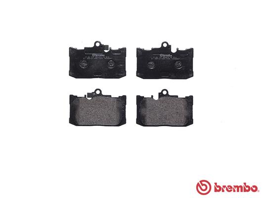 Brake Pad Set, disc brake - P 83 131 BREMBO
