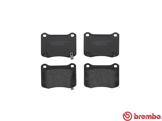 Brake Pad Set, disc brake - P 83 134 BREMBO