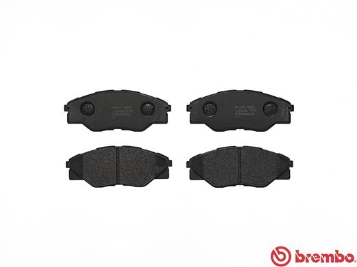 Комплект тормозных колодок, дисковый тормоз - P 83 137 BREMBO