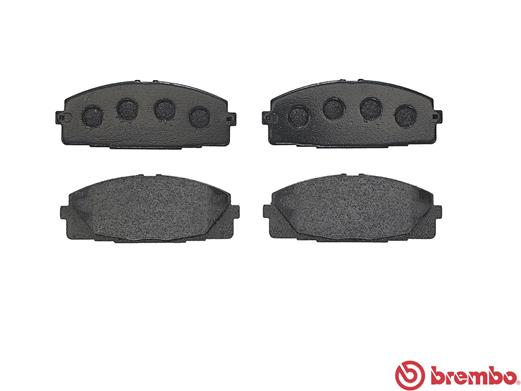 Brake Pad Set, disc brake - P 83 139 BREMBO