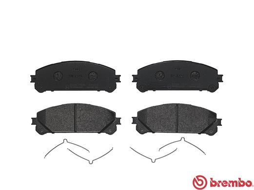 Brake Pad Set, disc brake - P 83 145 BREMBO