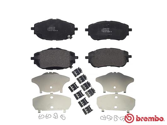 Brake Pad Set, disc brake - P 83 150 BREMBO