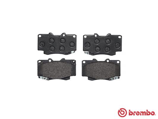 Brake Pad Set, disc brake - P 83 151 BREMBO