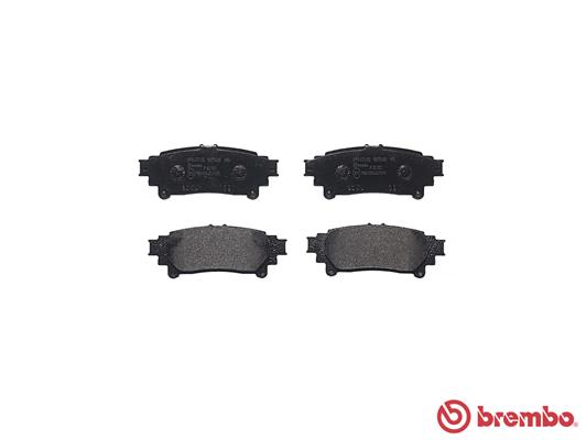 Brake Pad Set, disc brake - P 83 152 BREMBO