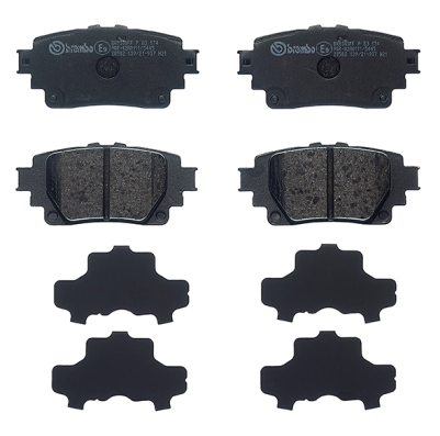Kit pastiglie freno, Freno a disco - P 83 174 BREMBO