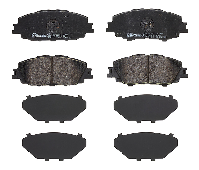 stabdžių trinkelių rinkinys, diskinis stabdys - P 83 175 BREMBO