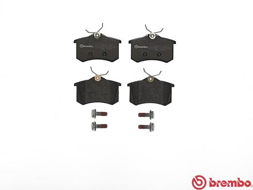 Kit pastiglie freno, Freno a disco - P 85 017 BREMBO