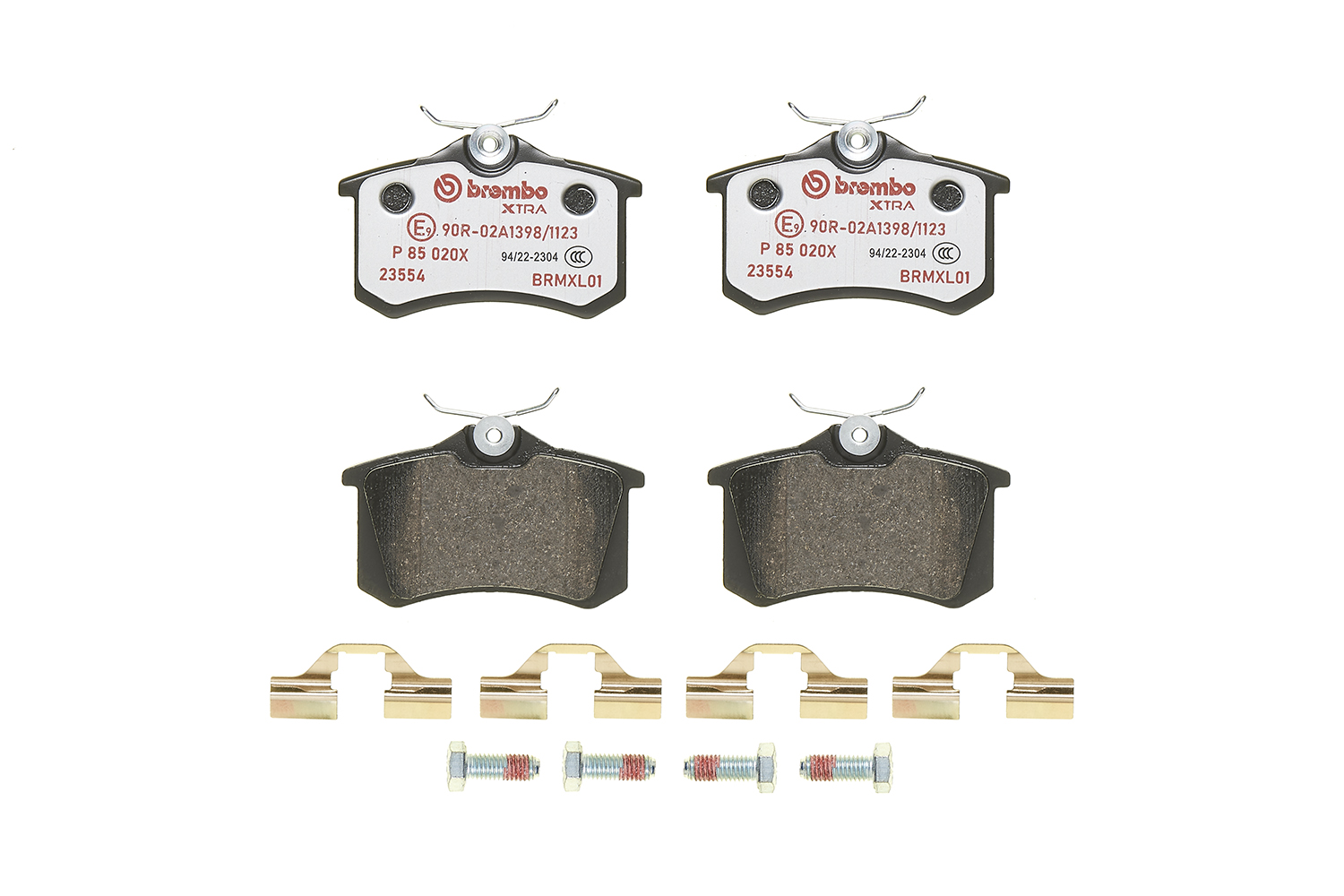 Kit pastiglie freno, Freno a disco - P 85 020X BREMBO