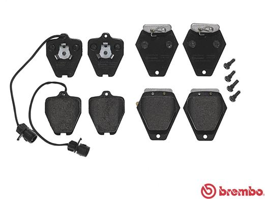 stabdžių trinkelių rinkinys, diskinis stabdys - P 85 038 BREMBO