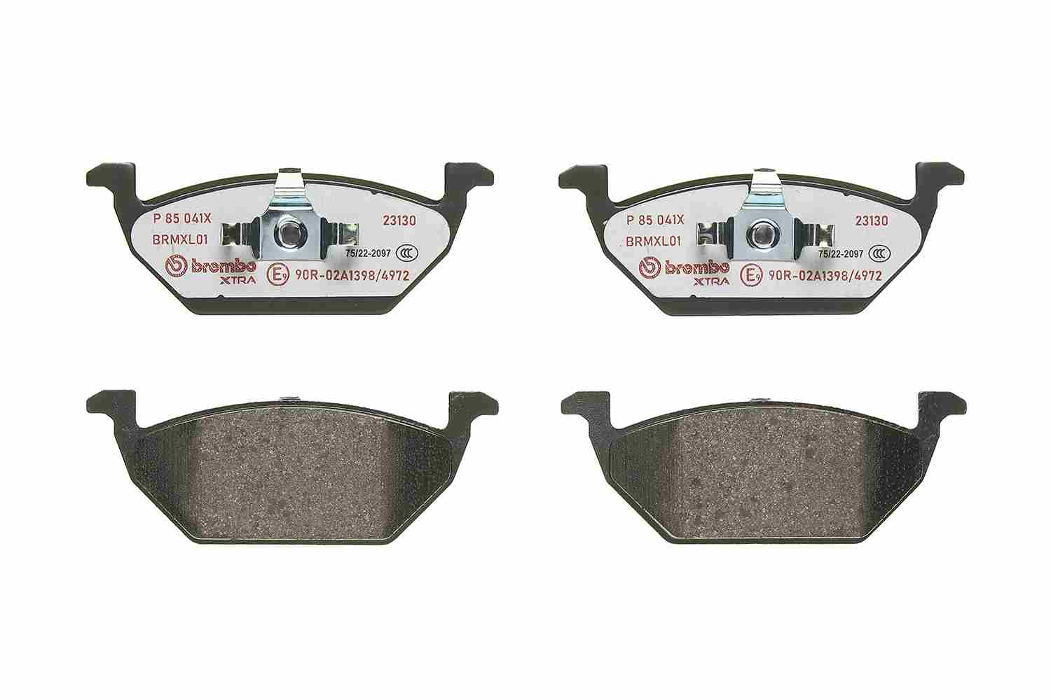 Brake Pad Set, disc brake - P 85 041X BREMBO