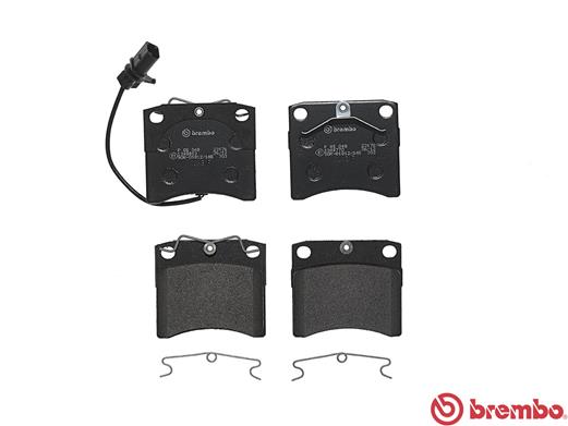 Brake Pad Set, disc brake - P 85 048 BREMBO