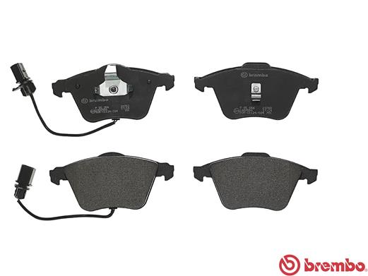 Brake Pad Set, disc brake - P 85 056 BREMBO
