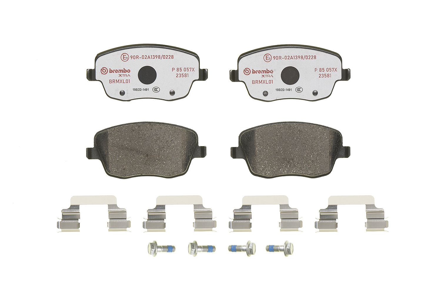 Brake Pad Set, disc brake - P 85 057X BREMBO
