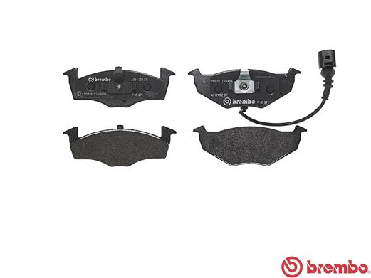 Brake Pad Set, disc brake - P 85 071 BREMBO