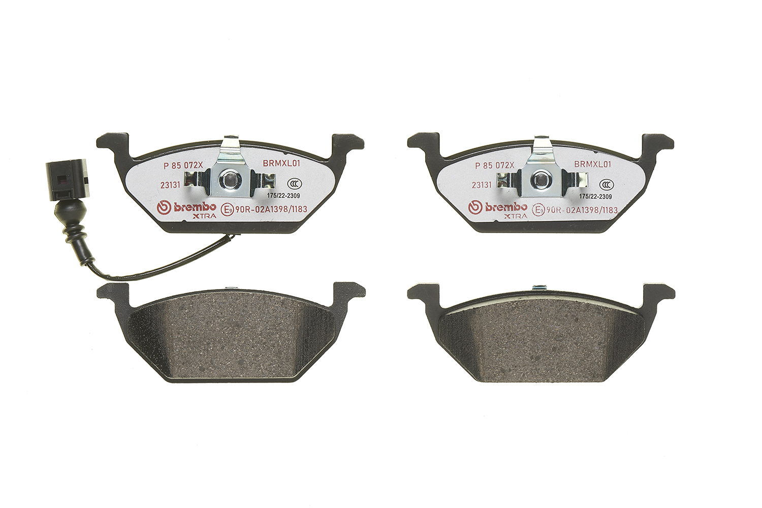 Kit pastiglie freno, Freno a disco - P 85 072X BREMBO