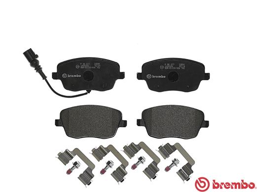 Brake Pad Set, disc brake - P 85 077 BREMBO