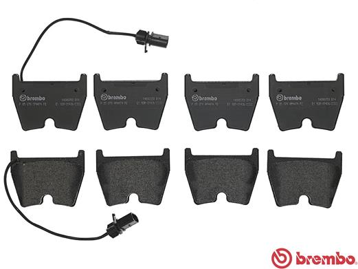 Brake Pad Set, disc brake - P 85 078 BREMBO