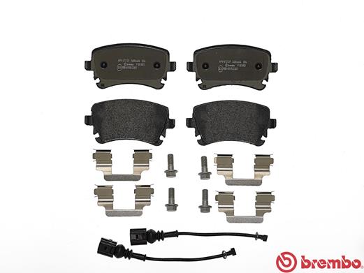 Brake Pad Set, disc brake - P 85 083 BREMBO