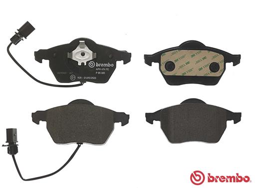 Brake Pad Set, disc brake - P 85 085 BREMBO