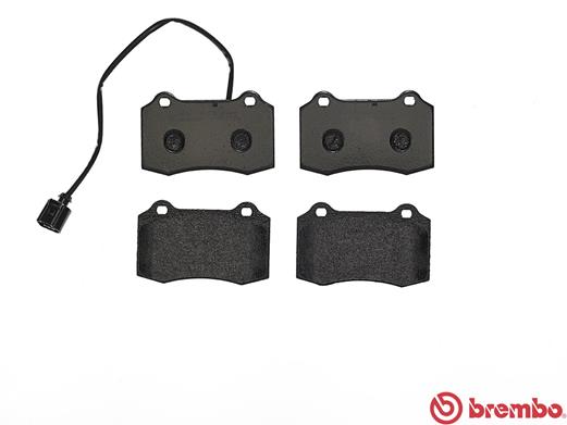 Brake Pad Set, disc brake - P 85 104 BREMBO