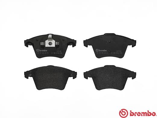 Brake Pad Set, disc brake - P 85 107 BREMBO