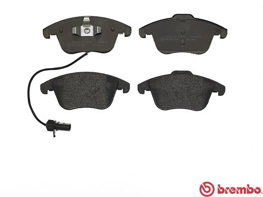 Brake Pad Set, disc brake - P 85 113 BREMBO