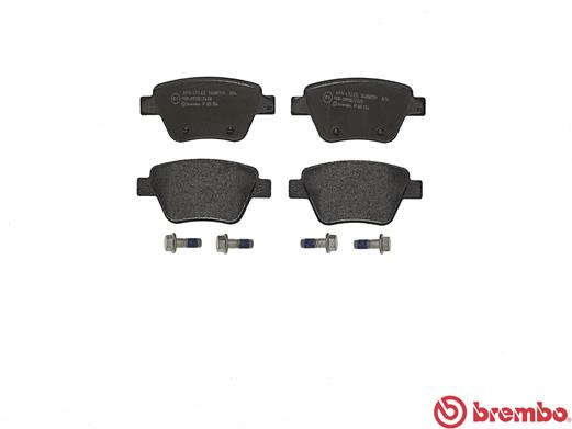 Kit pastiglie freno, Freno a disco - P 85 114 BREMBO