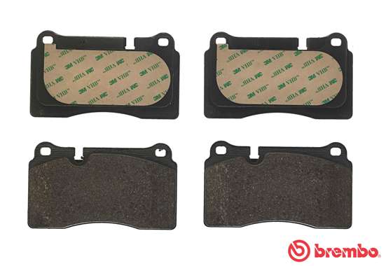 Brake Pad Set, disc brake - P 85 116 BREMBO