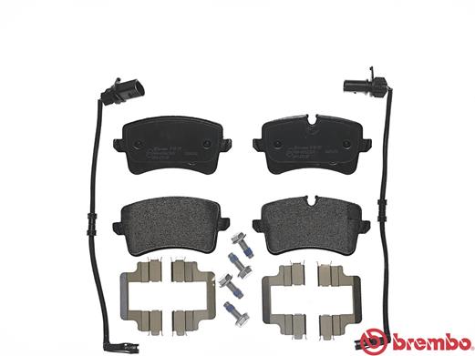 Brake Pad Set, disc brake - P 85 117 BREMBO