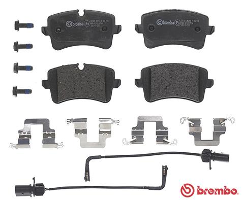 Brake Pad Set, disc brake - P 85 118 BREMBO