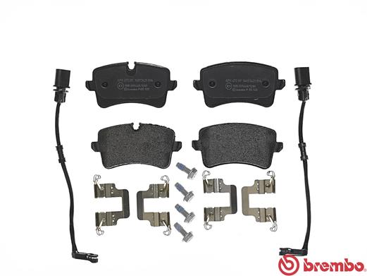 Brake Pad Set, disc brake - P 85 120 BREMBO