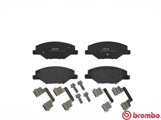 Brake Pad Set, disc brake - P 85 121 BREMBO