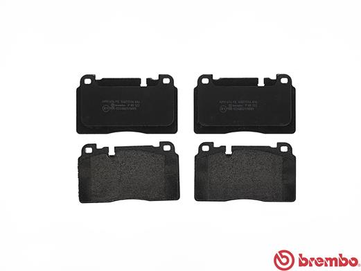 Brake Pad Set, disc brake - P 85 122 BREMBO