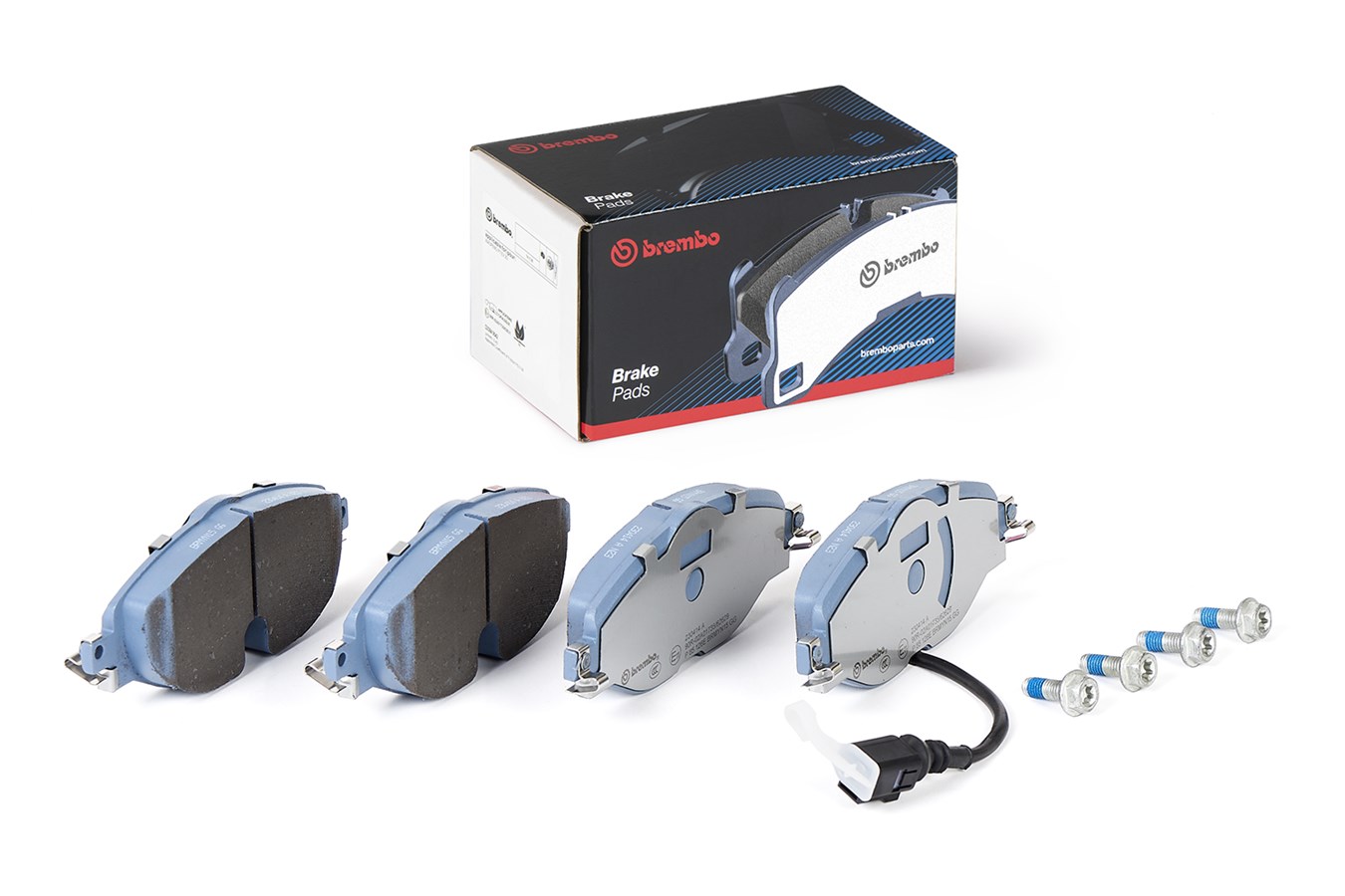 Brake Pad Set, disc brake - P 85 126E BREMBO