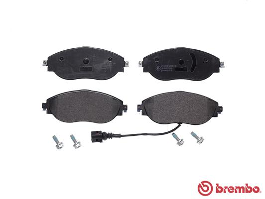 Brake Pad Set, disc brake - P 85 131 BREMBO