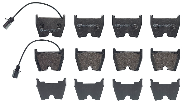 Brake Pad Set, disc brake - P 85 132 BREMBO